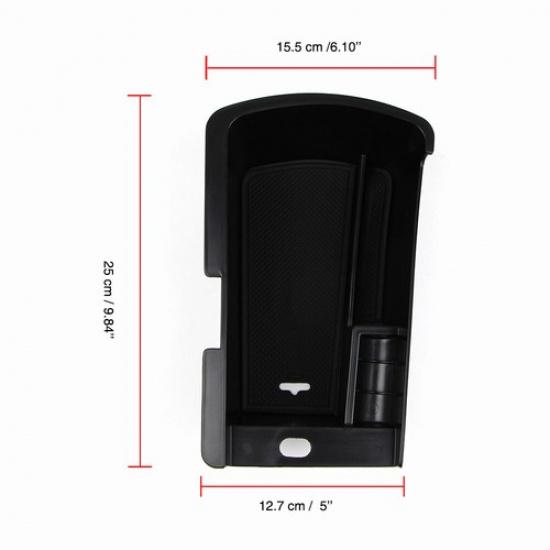 Armrest Storage Box for Peugeot 3008 2009-2015 Central Console Organizer Tray