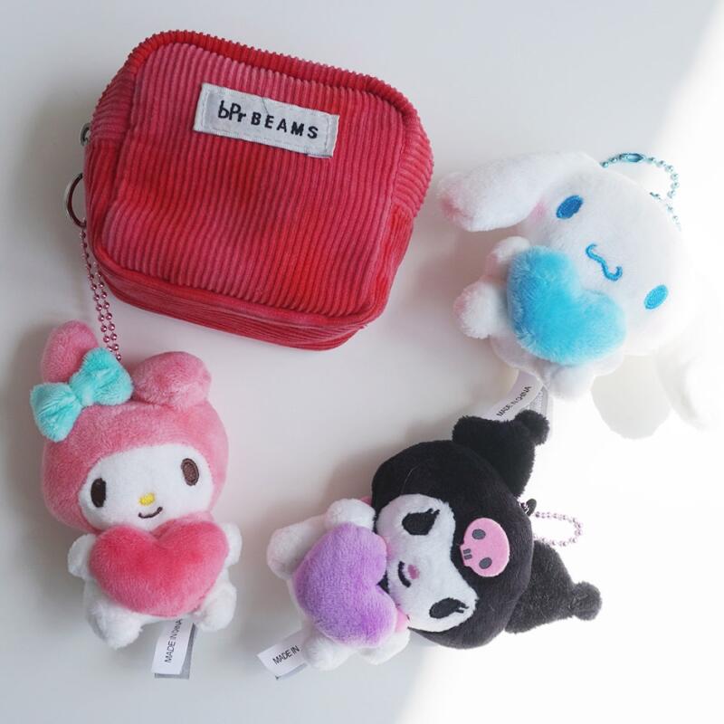 Sanrio Heart Doll Keychain 3 Types Authentic Cinnamoroll My Melo Cinnamoroll