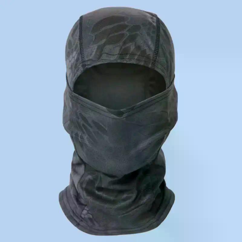 Cycling Hunting Hat Balaclava Scarf Full Face Mask Cover For Outdoor Riding Mask Sun Protection Quick Dry Mesh Mask