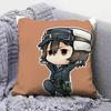 Anime Kino no Tabi the Beautiful World Pillow Covers Home Sofa Cushion Covers and Aecorative Custom