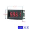 0.36 Inch LCD Digital Voltmeter 0-100V Voltage Meter Auto Car Mobile Power Voltage Tester Detector 3-Wire 4-Digit Red Green Blue