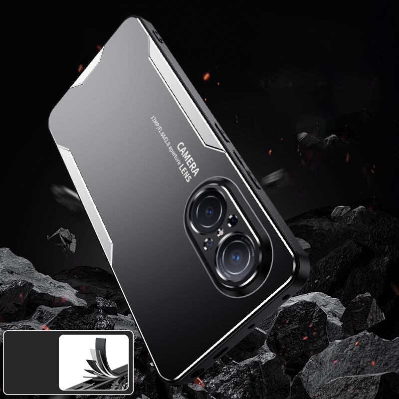 For Huawei Nova 9 SE/nova 9 SE 5G Aluminum Alloy Case Airbag Protection Phone Protective Cover