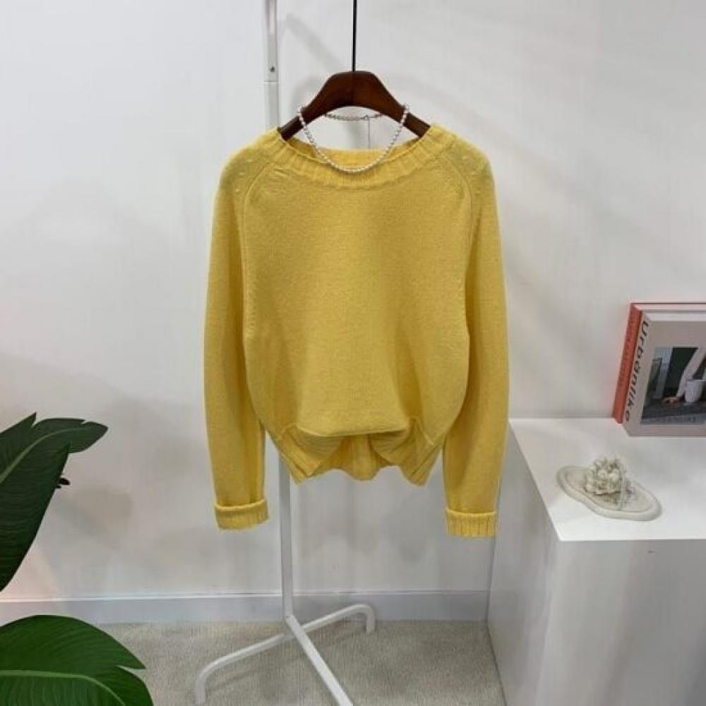 C S In The Room Kumu Wool baSiC Raglan Long Sleeve Knit 4Color