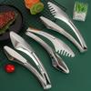 SMVP Stainless Steel Knife-Type Food Tongs