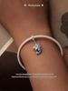 S925 Silver Dragon Pendant Beads: Original Blue Ziyun DIY Bracelet Accessory
