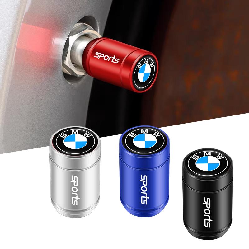 2026 Hot 4Pcs Metal Car Tire Valve Core Cap Wheel Valve Cover For BMW G30 G20 G05 F30 F10 E90 F20 E60 X4 X5 X6 G20 G05 G11 E48 Auto Parts GK3