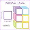 30 Sheets/bag Magnetic Fridge Stick Notepad Grocery Shopping List Notepads Thick Paper Magnet Pad To Do List For Refrigerator