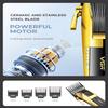 High-quality LED Digital Display Hair Shaving Trimming Adjustable Blade Single Handle Electric Smooth Razor Household Razor Strong Power
