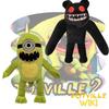 Fun And Frightening 25cm Yellow Grinning Monster Plush Toy Cross-border New Release Dinosaur-inspired Soft And Huggable Characters)
