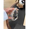 Compatible Strap for Huawei GT654, Fit4, Xiaomi 9Pro & Apple 11 - Hollow Inlaid Diamond Design