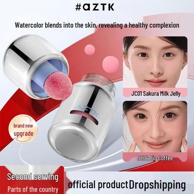 AZTK Liquid Blush & Highlighter: Natural Matte Complexion Enhancer Cream