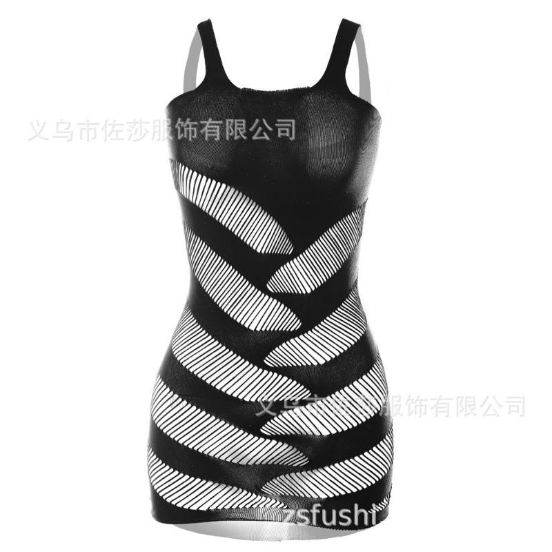 Sex Underwear Sexy Net, Jacquard Perspective Net Coat Hip Skirt Suspender Skirt