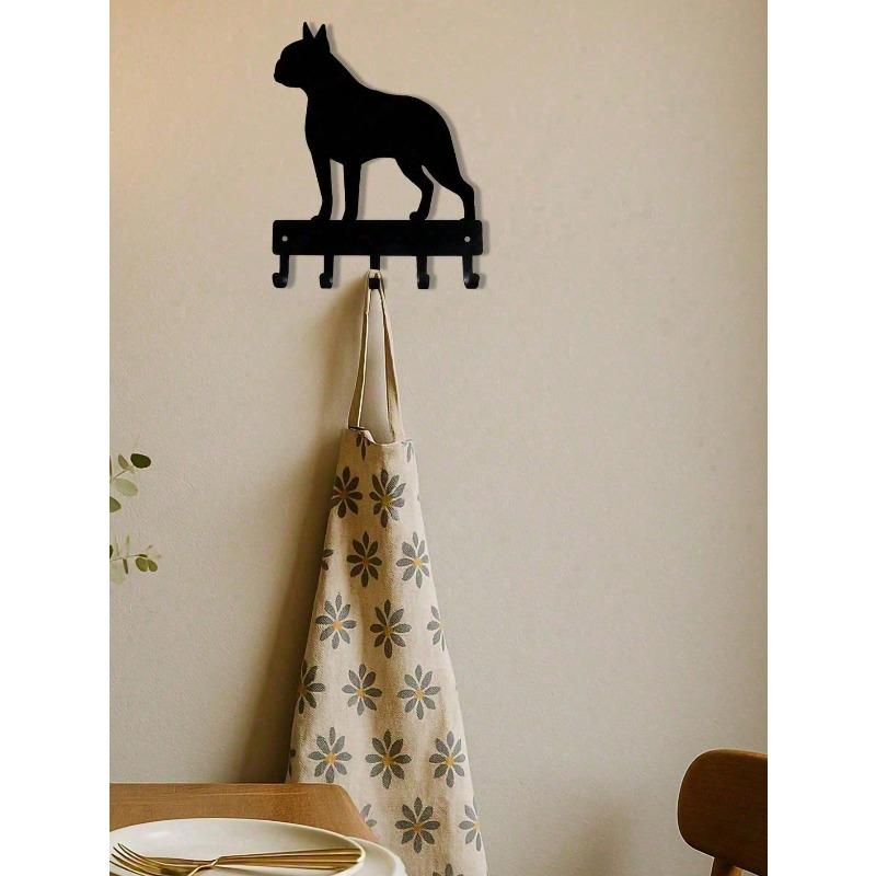 Dog Wall Hooks Set Rustproof Metal Coat Rack Kawaii Room Aesthetic Unique Gift
