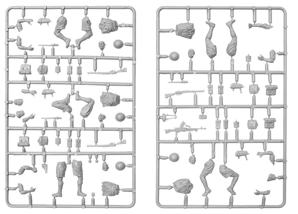 Miniart British Army Tank Crew of with Weapons and Equipment Plastic Model MA35299 1/35 (Set 5)