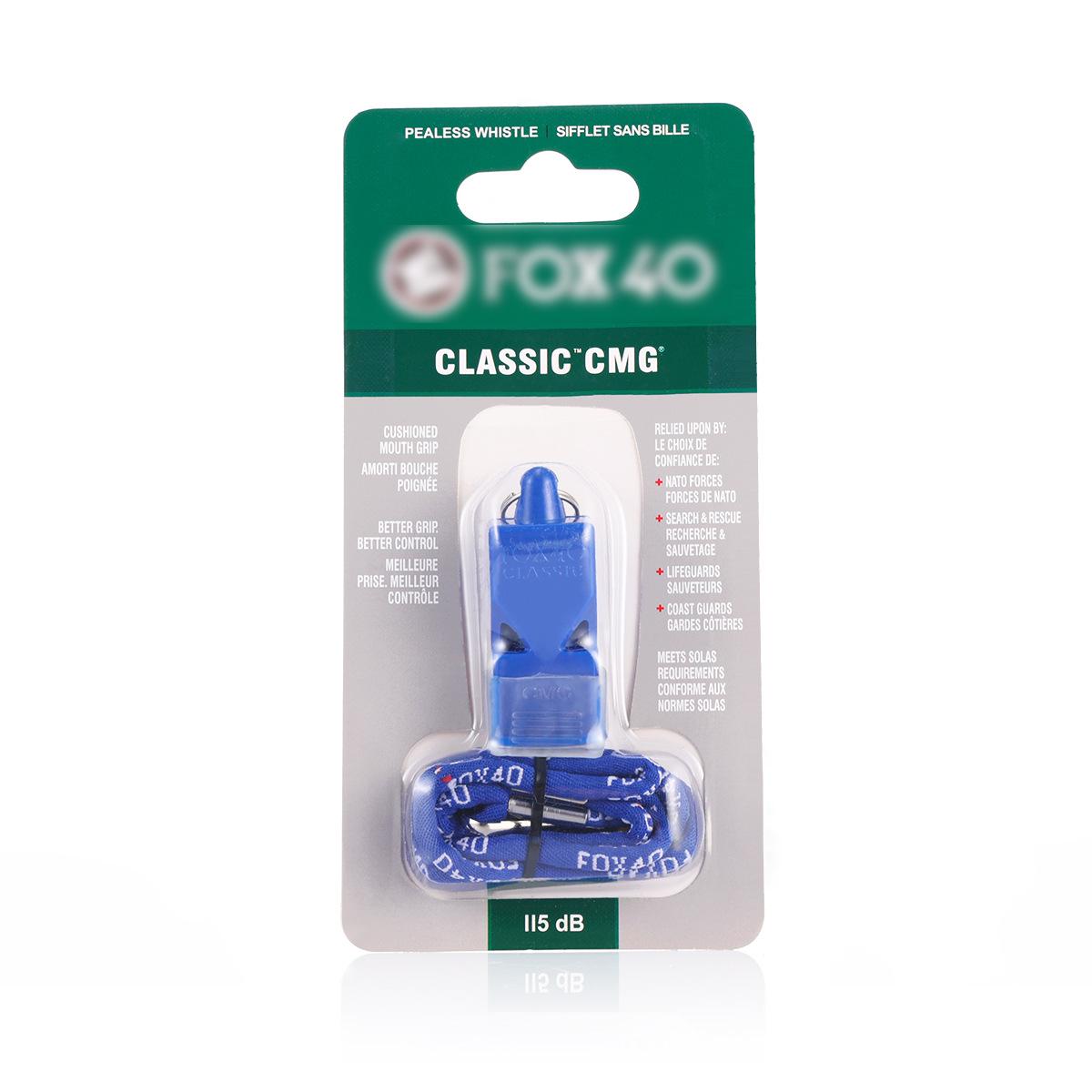 FOX40 Green Card Sports & Rescue Outdoor Whistle, Mixed Colors синий