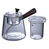 Handmade Heat-Resistant Glass Tea Infuser Pot with Strainer