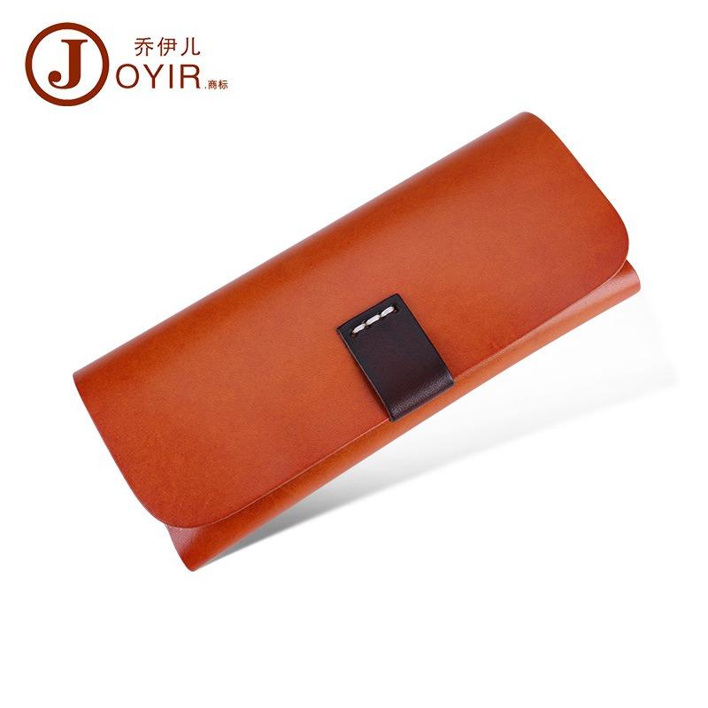 

JOGUJOS чехол для очков из натуральной кожи ретро солнцезащитные очки солнцезащитные очки универсальная сумка для очков из коровьей кожи портативный противоударный чехол для очков