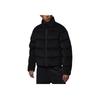 Flight Corduroy Lightweight Warm Solid Color Stand Collar Long Sleeve Down Jacket Men Jacket Black HV0537--010