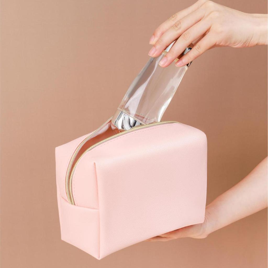 Achtkantige Damen-Kosmetiktasche mit hoher Kapazität: Tragbar, Wasserdicht, für Lippenstift & Hautpflege Reiseaufbewahrung