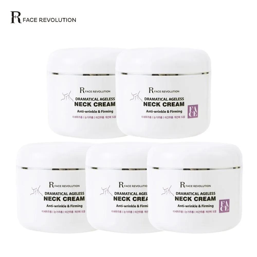 FACE REVOLUTION Dramatical Ageless Neck Cream 100g 5 Pieces