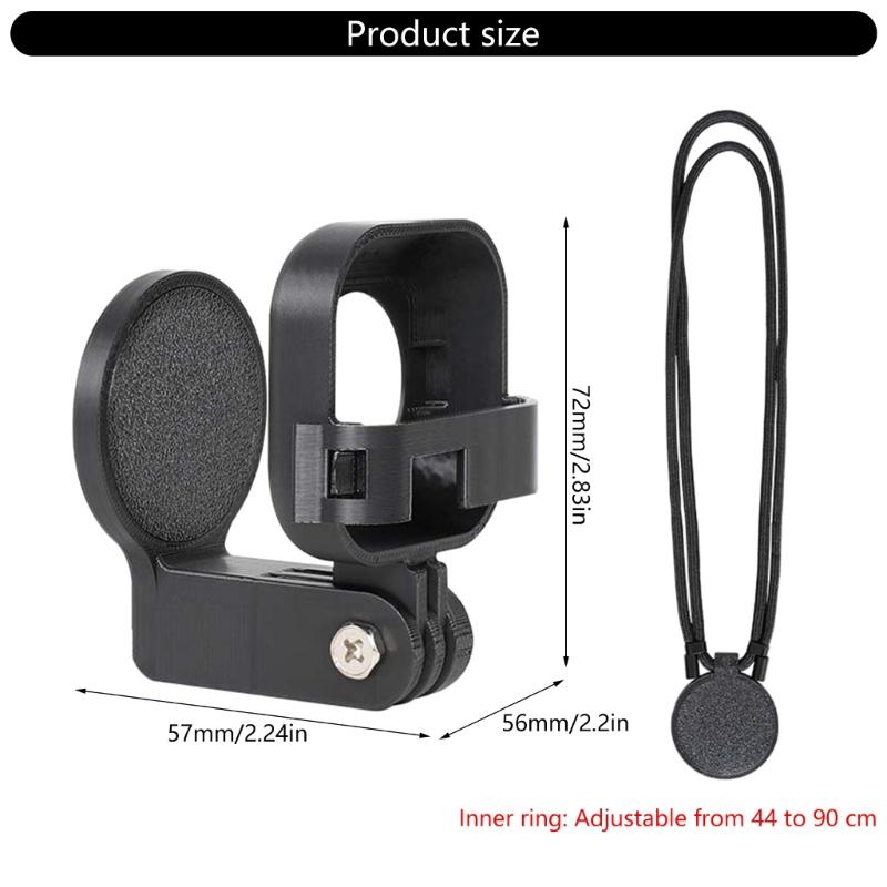 Adjustable Neck Straps Holder With Magnetic Clip for GO Panoramic Camera Accessories