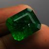 Natural Green Emerald Loose Gemstone Colombian 9 ct Emerald Cut for Jewelry Making and Crafts