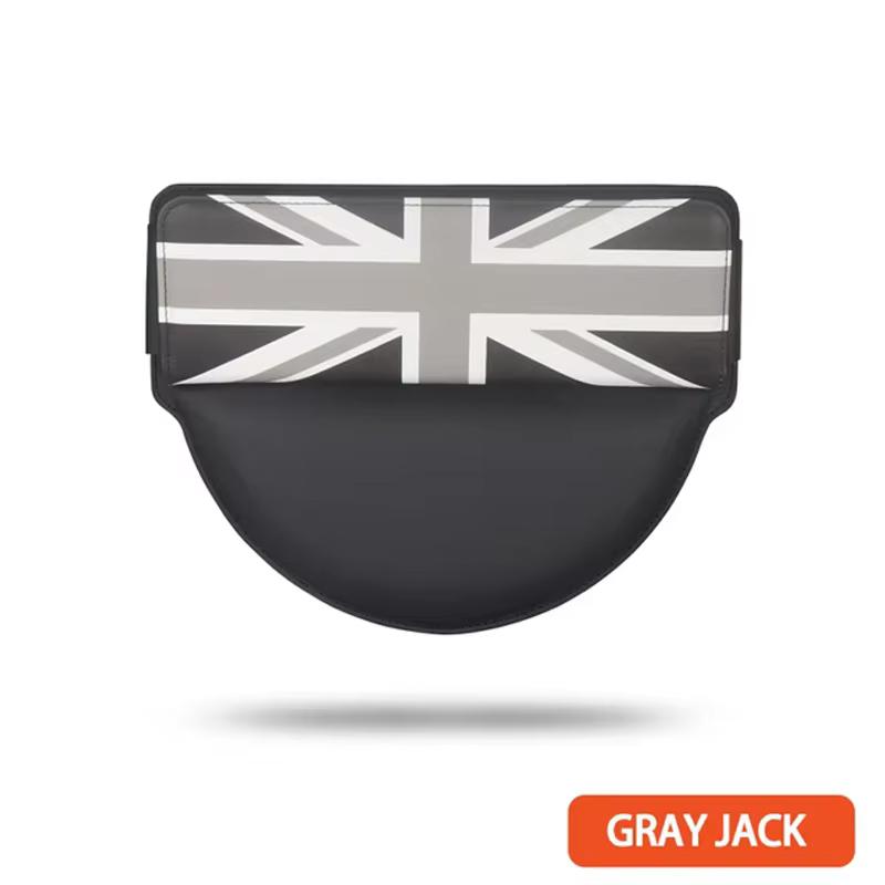 

Car Seat Gap Anti-Leak Storage Bags Pocket For Mini Cooper F56 F55 F54 F57 F60 R55 R56 Car Leather Card Phone Holder Accessories сірий