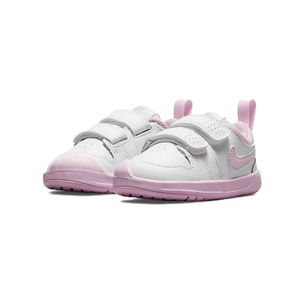 Nike Pico Comfortable Casual Low-Top Walking Shoes Baby Shoes White Pink AR4162-105