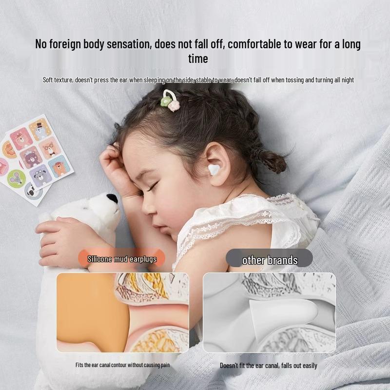 Bouchons d'oreille en silicone allemand 0.01: Anti-Bruit, Insonorisé pour le Sommeil & Dortoir