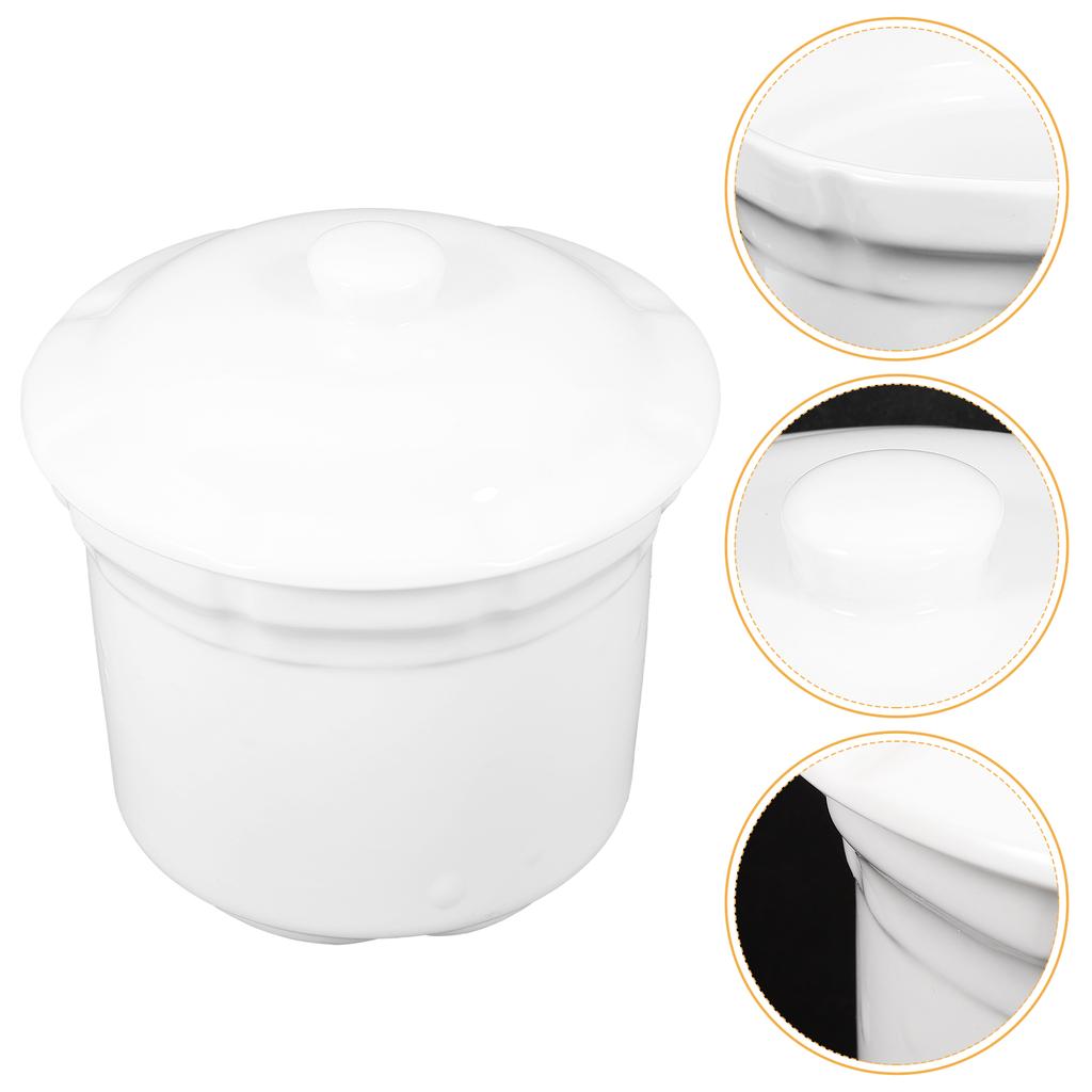 Zwiebel Keramik Eintopftopf Miss Butter Pudding Tassen Keramik Sauce Pan mit Deckel Home Küche Versorgung