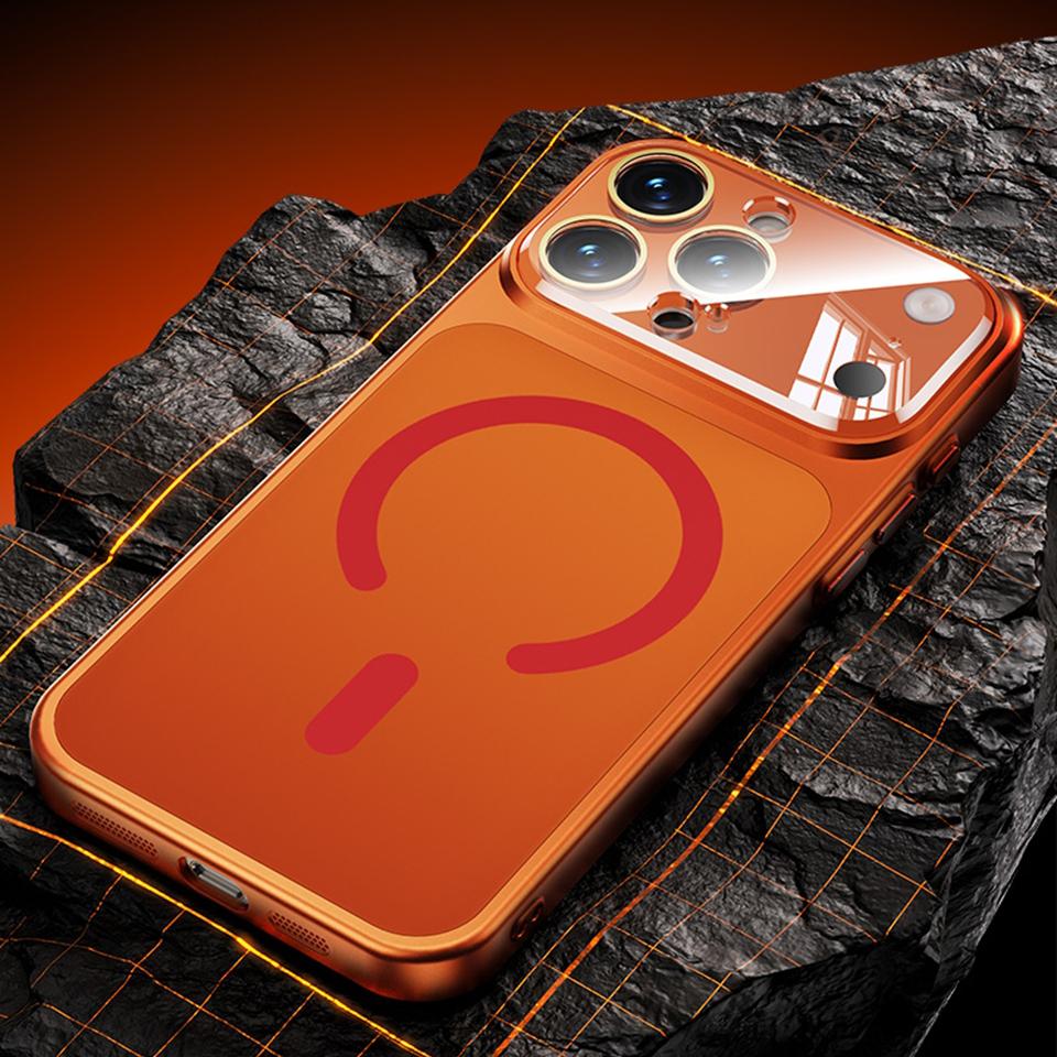Big Windows Official Magnetic Phone Case For For Iphone 13 14 1 16 17 Pro Max Wireless Charging Protector Cover