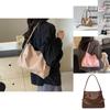 Large Capacity Fashionable Tote Bag For Women Stylish Commuter Shoulder Bag In Black Pink Beige Khaki Brown Ideal For Casual Everyday Use