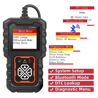 1 PC Automotive Fault Detection Device CY3001 OBD2 Čtecí karta Engine Detection Tool Elm327