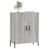 Sideboard Gray Sonoma 69.5 X 34 X 90 Cm Engineered Wood