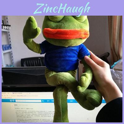 Entzückender Kreativer Pepe Trauriger Frosch Der Frpg Draht Stofftier Plüschtier Sammlerstück