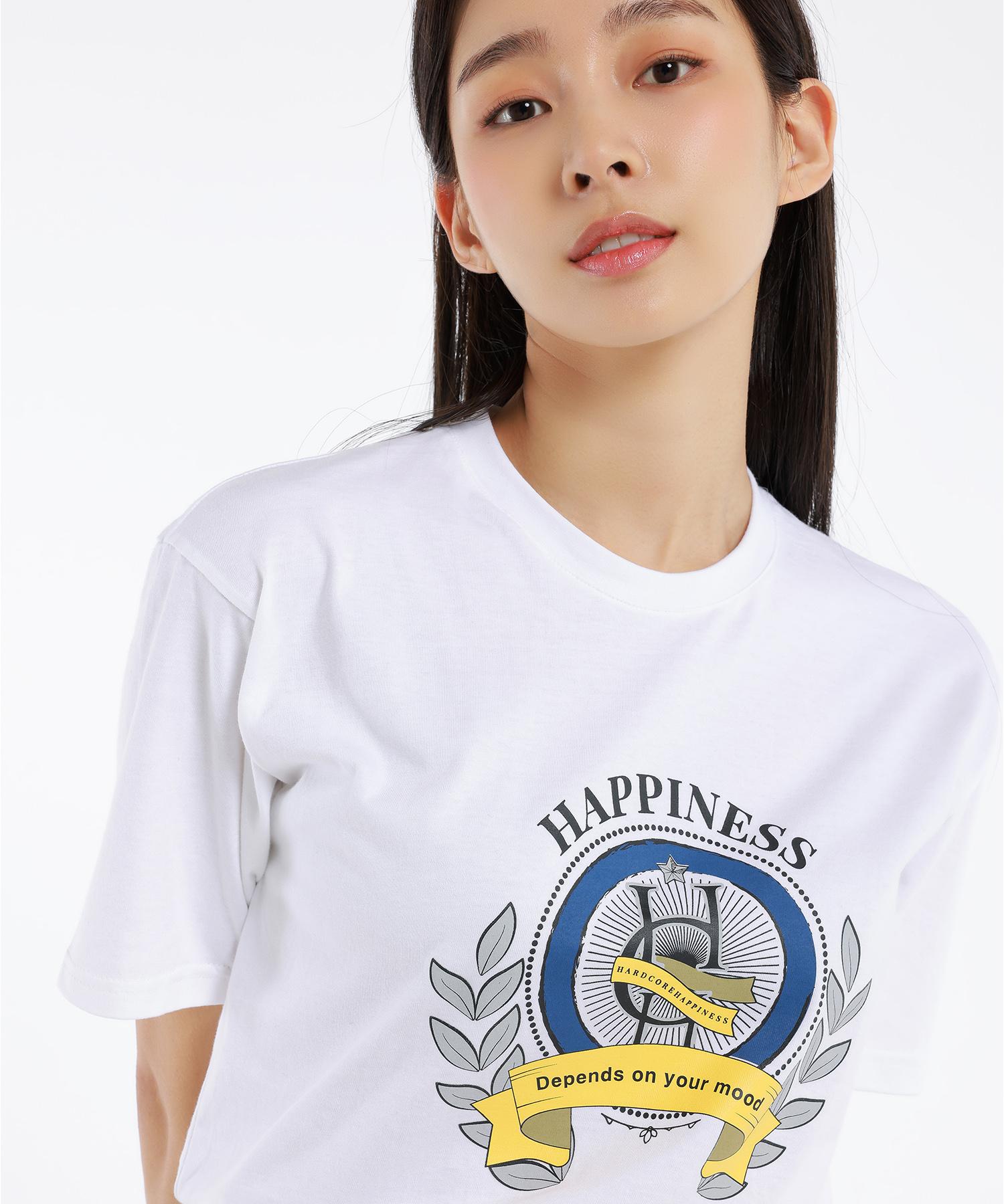 Hardcore Happiness Happiness Logo Tee Color/Free