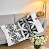 Throw High-Density Short Plush Blanket For Sofa Nap Air-Conditioned Room Soft Skin-Friendly W-West Coast C-Choppers