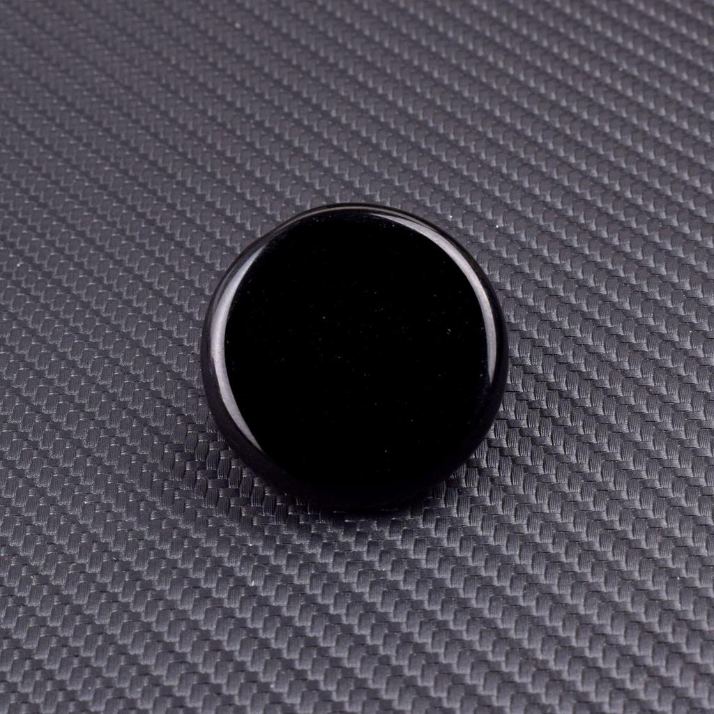 Natürliches 4cm rundes Kristall-Scheibe - Roher Energie-Stein für DIY-Gravur, Beliebtes Ornament