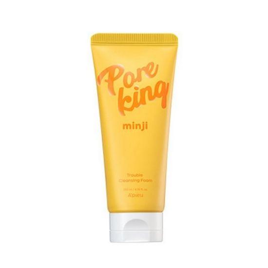A pieu Pore Master Minji Trouble Cleansing Foam – Acne & Pore Care 200ml