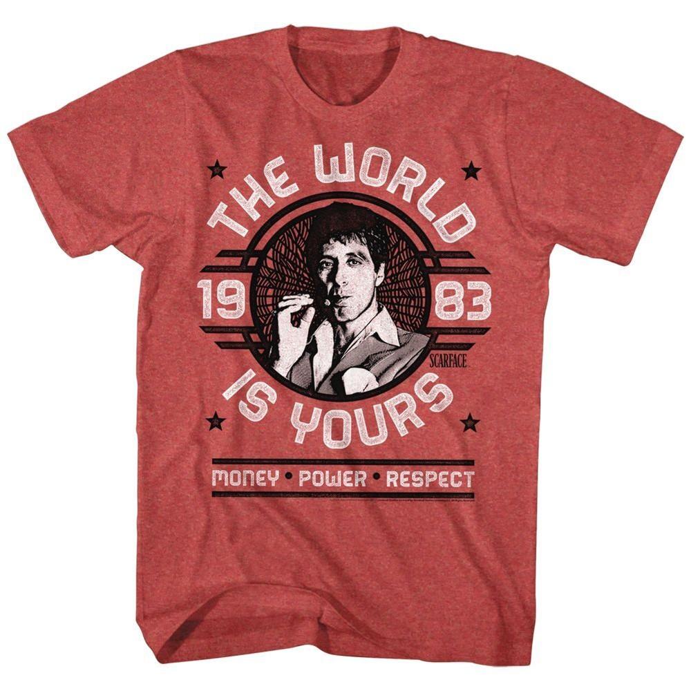 Scarface World Is Yours Emblem Movie Shirt XL