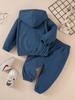 Girls' Autumn 2025 Fashion Hooded Sweatshirt & Long Pants Set