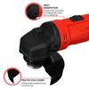 DIY Power Tool Cutting Machine Variable Speed For Battery Polisher Electric Cordless Impact Angle Grinder 100mm 1500W