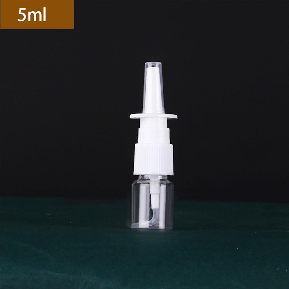 5 шт. 5/10/20/30 мл пластиковый пустой назальный спрей-насос белые пластиковые флаконы-спрей для носа многоразовые флаконы для упаковки аксессуары