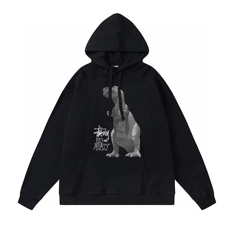 A Stus hooded sweater is a heavy and high version hooded sweater for couples.