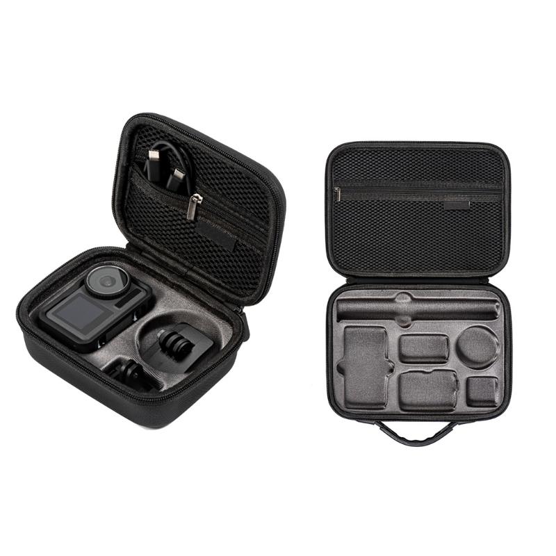 Mini Storage Bag for DJI Action 4 Carrying Case Handbag Protective Box for DJI Osmo Action 4 Camera Accessories