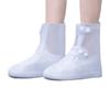 Waterproof Non-slip Rain Shoes Covers for Women, Silicone Rain Gear, Thickened, Wear-resistant Foot Cover for Children, Househol