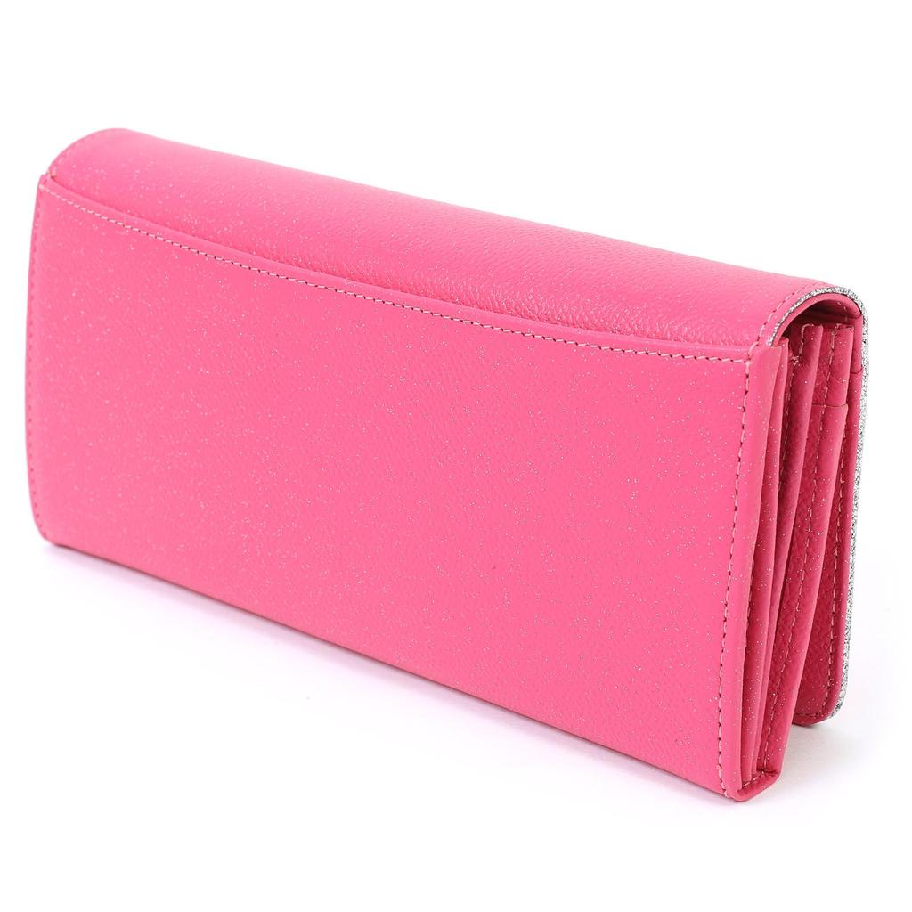 Glitter Long Wallet ZH0463 Rose 74741 [Kitamura] Women's [Red]