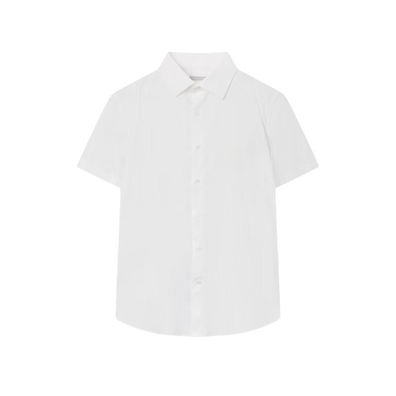 KingDeer Men's Easy-Care Non-Iron Short Sleeve Shirt