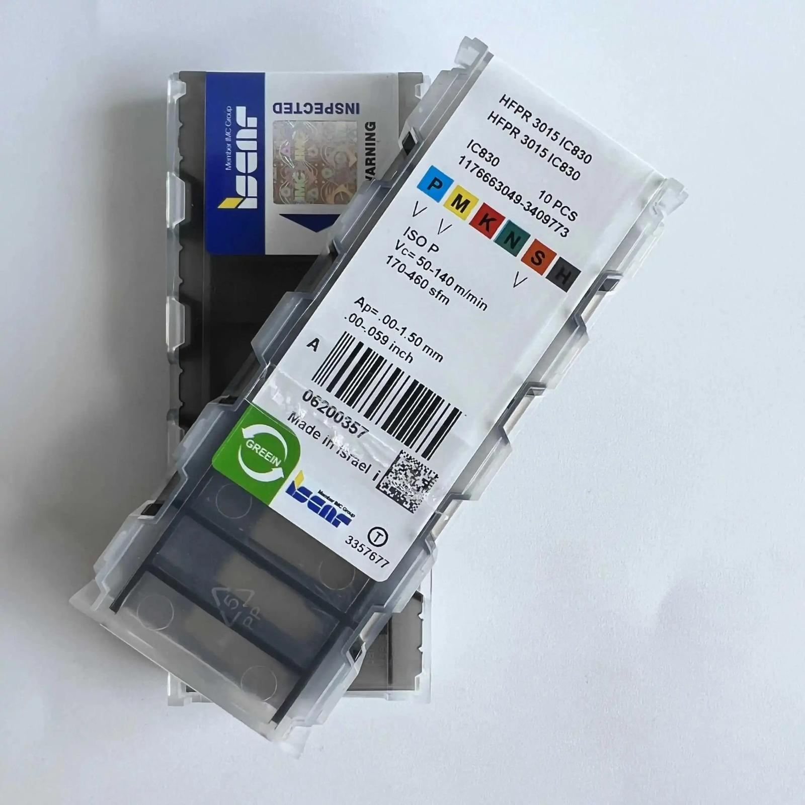 

ISCAR / HFPR3015 IC830 /Industrial indexable Carbide Inserts 10 PCS