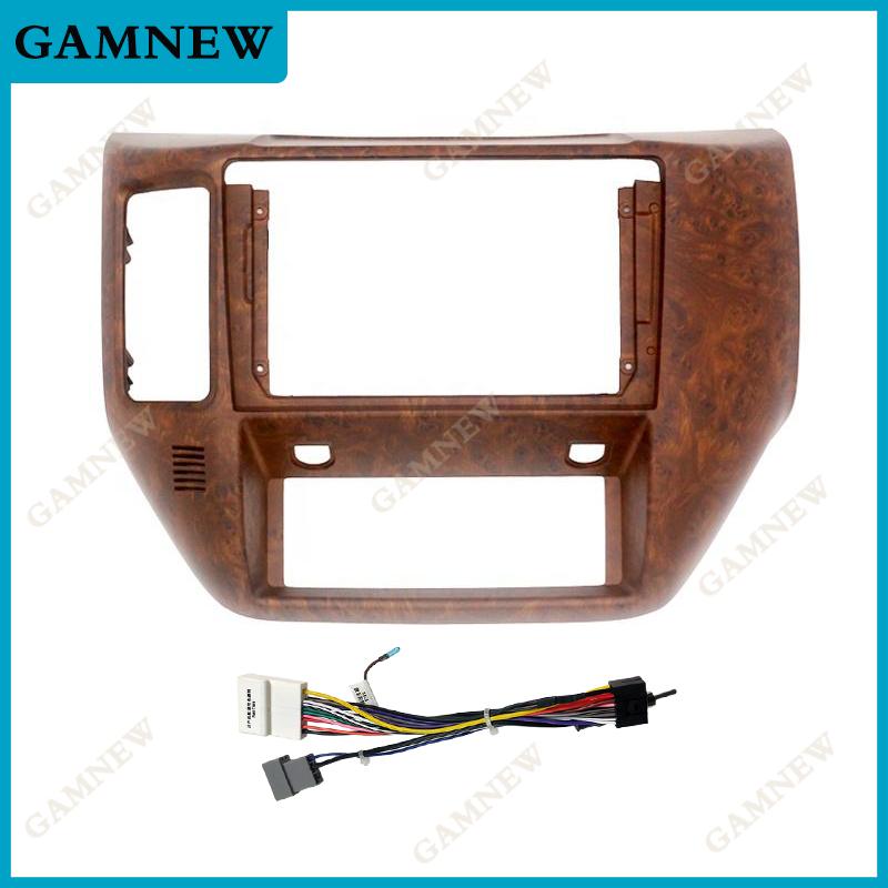 9 Inch Car Frame Fascia Adapter For Nissan Patrol V5 Y61 2011-2015 Android Radio Dash Fitting Panel Kit